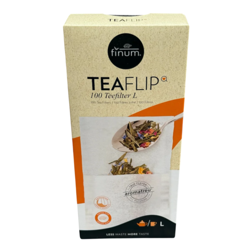 Finum-theefilters-L_DePelikaan Finum papieren theefilters - L - 8 Kopjes