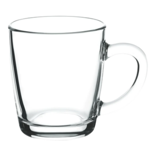 Glas-gehard-320ml_DePelikaan Thee- & koffie glas (gehard) 320 ml