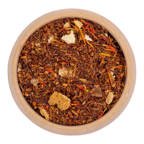 RooibosBloedsinaasappel_thee_DePelikaan Rooibos Bloedsinaasappel