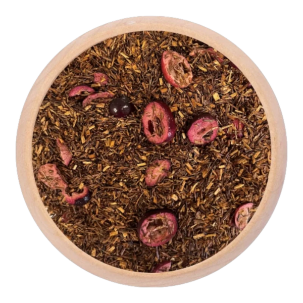 RooibosCranberry_thee_DePelikaan Rooibos Cranberry