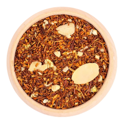 RooibosMarsepein_thee_DePelikaan Rooibos Marsepein
