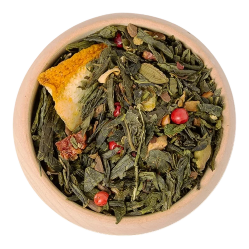 SenchaChai_thee_DePelikaan Sencha Chai